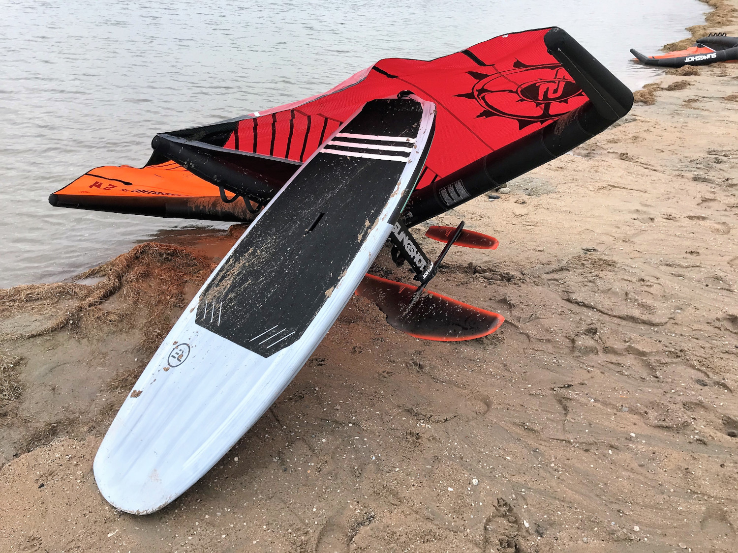 Achetez un ensemble de wingsurf. Vous pouvez acheter un ensemble complet de feuilles d'aile dans l'offre