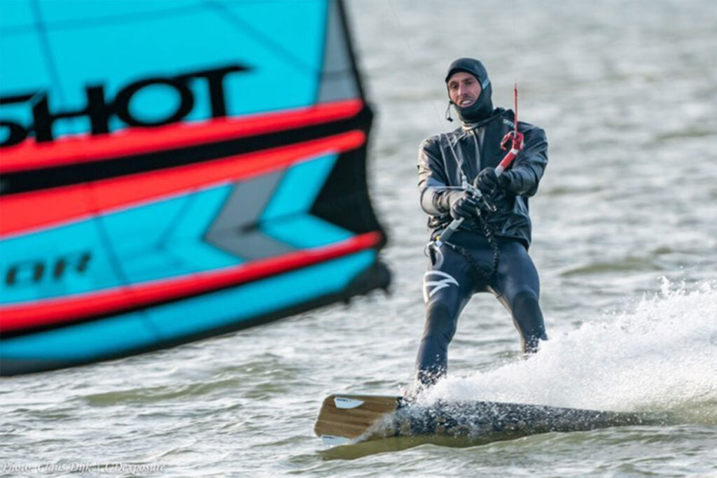 On a l'impression de faire du kitesurf avec le facteur de refroidissement éolien