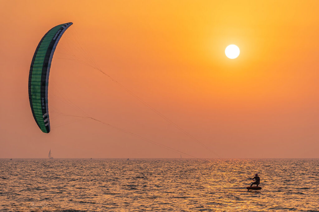 Kitefoiling - Formula kite