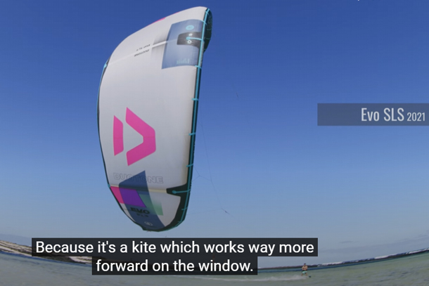 Duotone Evo SLS geschikter voor kitefoilen dan de Rebel