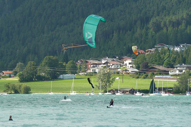 Ein bisschen Geduld und dann gibt es oft ca. 20 Knoten Wind