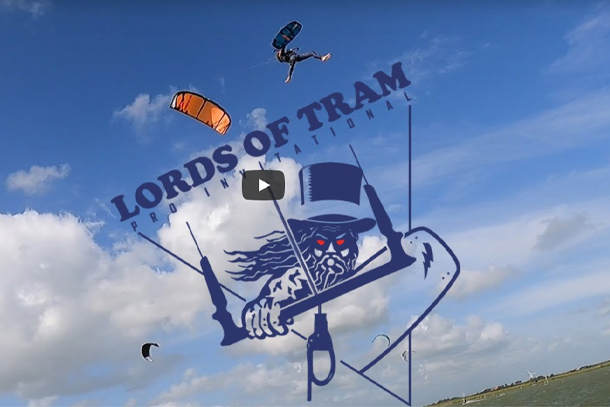 Lords of Tram - Big Air kite surfing event