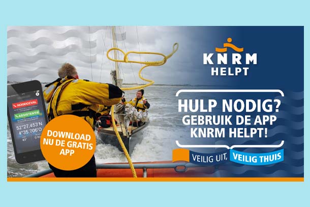 De KNRM Helpt app