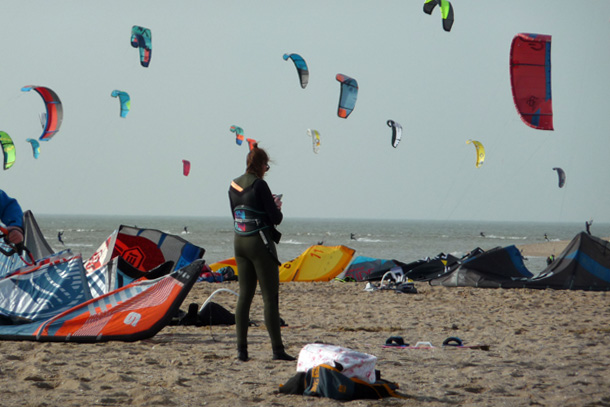 Kitesurf-set huren in Nederland
