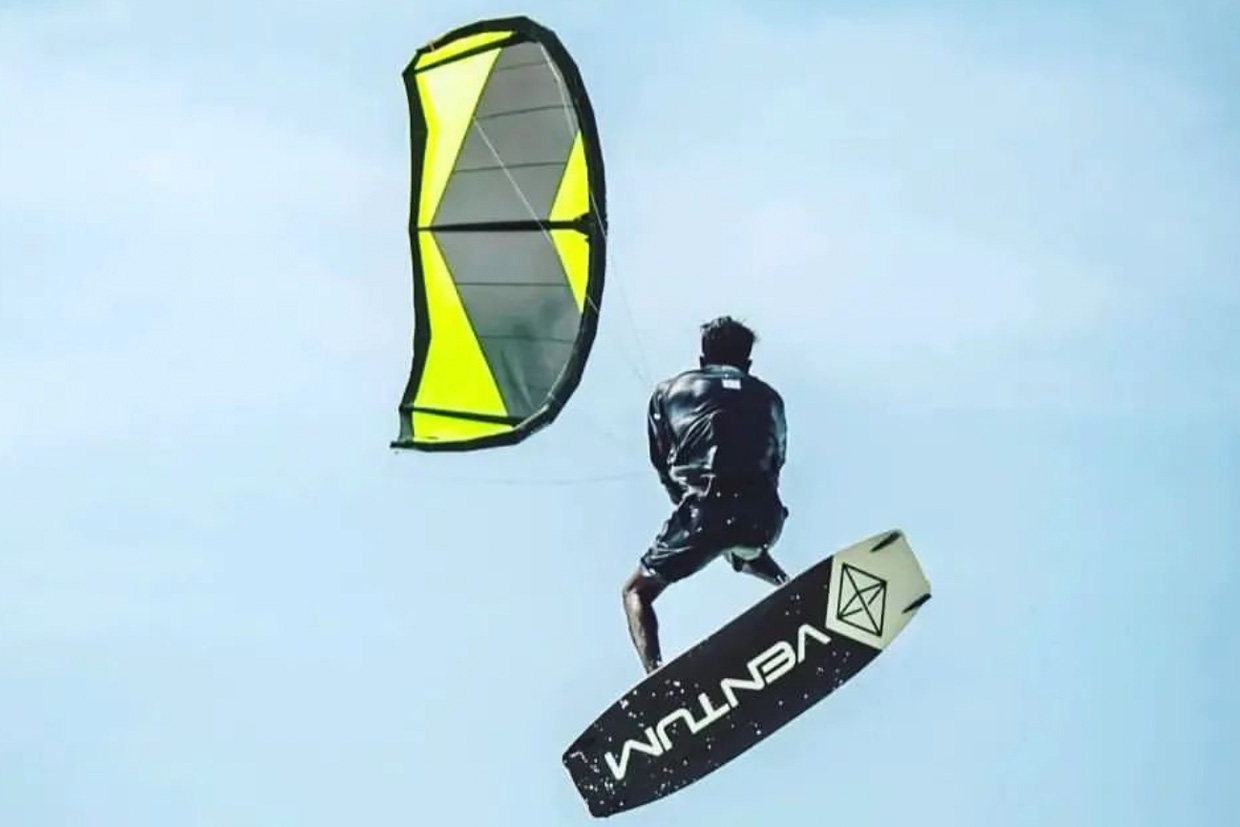 Switch kites gekocht door Ventum Kiteboarding